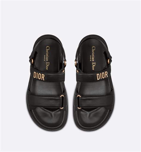 dior sandals ladies|Dior flat sandals.